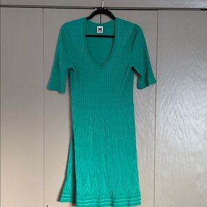 Missoni Vintage Green Mini Dress